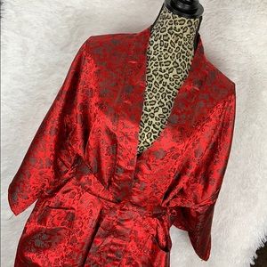 🥡 Kimono Fire Red and Black Size M/L